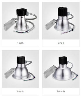 Falkor Industry CES Commercial Downlight - 18W/27W/40W 3000K/3500K/4000K